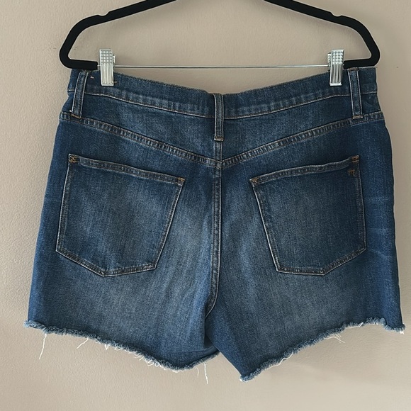 Madewell Women’s High Rise Denim Short Cut-Off Style Sz 32 Boho Coastal Cowgirl - Picture 5 of 9
